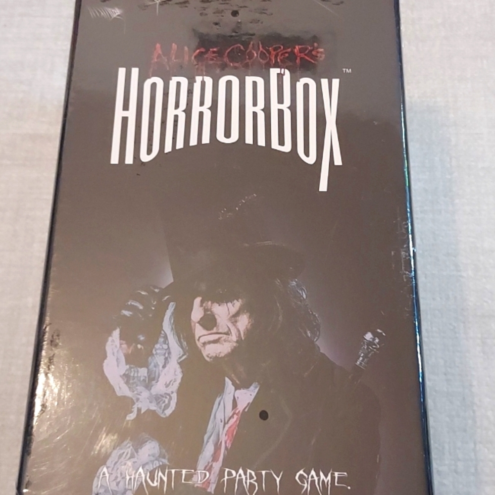 Alice Cooper Horror box card game